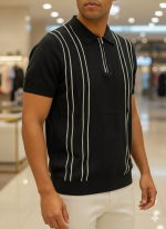 Men Old-Money Polo Knited T-Shirt - Image 3