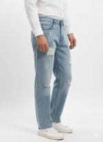 Men Distressed Baggy Jeans / Rough Baggy Jeans - Image 3