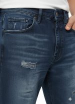 Men Distressed baggy Jeans / Rough baggy Jeans - Image 3