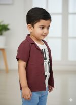 Boy Imported fabric Double shirt - Image 4