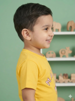 Boys' "Master Polo" Graphic Cotton Summer Set - Image 2