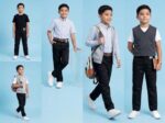 Boys Black Chino Pants - Classic Fit Cotton Twill Trousers - Boy Pant - American Jeans Store - Image 3